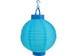 Lanterna Led Solare Blu 20Cm Lampada A Tenda Decorazione Da Giardino
