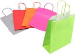 Sacchetto Di Carta Sacchetto Regalo Di Carta Colori 18×22×8Cm Set Di 30 Pezzi Con Manico