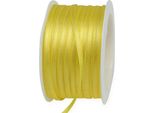 Nastro Di Raso Giallo Di Alta Qualità 3 Mm X 50 M Nastro Regalo Nastro Decorativo