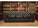 Chesterfield Design Divano Di Lusso Imbottito Set Di Divani In Pelle Tessile 3 Posti 107