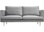 Divano Grigio A Tre Posti Design Per Il Soggiorno Divani Imbottiti Divani Italiani