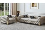 Divano In Pelle Vellutata Divano Da Salotto Divano Chesterfield 3 Posti Tre Posti Tappezzeria