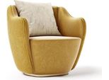 Poltrona Moderna Tessuto Divano Design Imbottitura Divani Poltrona Tv 1 Posto Mobili Nuovo