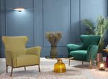 Poltrona Design Divano Divano Relax Tessile Lounge Lusso Televisione Club Tappezzeria Sedile