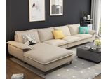 Divano Angolare Zona Giorno Imbottitura Tessile Moderno Relax Sedile Mobili Di Lusso Divano 329 Cm