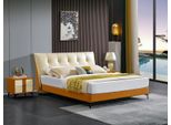 Letto Di Design In Pelle Arancione Hotel Letti In Ecopelle Mobili Per Camera Da Letto Matrimoniale