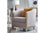 Poltrona Design Divano Divano Relax Tessile Lounge Club Seduta Imbottita Lusso Seduta Singola