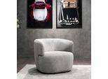 Poltrona Design Grigio Mobili Di Lusso Soggiorno Tappezzeria Tessile Lounge Club