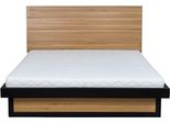 Letto Di Design In Legno Xxl 180X200Cm Letto Matrimoniale Vero Legno Camera Da Letto Hotel Letti
