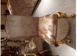 Sedia Trono Poltrona Set Sala Da Pranzo Designer Legno Stile Antico Barocco Rococò Legno Nuovo