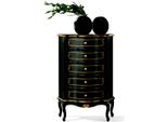 Mobili Italiani Stile Barocco Armadio Nero Cassettiera Mobili Di Design Legno Nuovo
