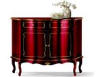 Lusso Mobili Italiani In Legno Cassettiera Rossa Mobile Buffet Soggiorno Nuovo