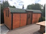 Sauna In Legno Sauna Da Giardino Sauna A Botte Sauna A Botte Sauna All'aperto 6-10 Persone