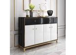 Cassettiera Armadio Credenza Bianco Cassettiere Moderne Sala Da Pranzo Legno Lusso Nuovo