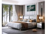 Letto Di Lusso Camera Da Letto Tappezzeria Design Doppio Hotel Matrimonio Letti Di Lusso 150/180X200