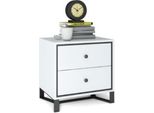 Comodino Comodino Cassettiera Tavolino Oro Lucido Console In Acciaio Inox