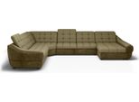 Divano Divano Imbottito Suite Zona Giorno Design Divano Angolare Tessile Nuovo Forma U Nuovo
