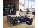 Eckschreibtisch Schreibtische Leder Computertisch Schreibtisch Tisch Büro Tische