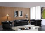 Divano Chesterfield Divano Tappezzeria Sedile Set Completo Divani In Pelle Nuovo 3+2+1