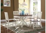 Tavolo Rotondo Design Classico Tavolo Rotondo Legno Tavoli 122X77Cm Sala Da Pranzo Rotondo