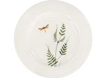 Piatto Basso In Porcellana Croft Dragonfly 27,5 Cm, Verde/Marrone