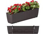 Vaso Da Fiori Prosperplast | Ratolla Case Pw | Marrone | 60 Cm