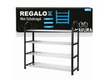Regalox Scarpiera Portascarpe Armadietto Per Scarpe Mini Scarpiera Metallo Abs 4 Livelli