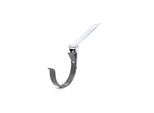 Bryza Gancio Per Grondaia In Metallo Con Snodo Ø 150 Mm, Antracite Ral 7021