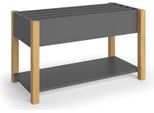 Vitalispa Scaffale Per Bambini Malia, 80 X 46 Cm, Grigio/Quercia