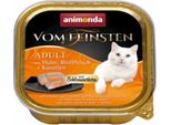 Animonda Vom Feinsten Adult Gourmet Centre Con Pollo, Manzo E Carote 100Gx32