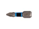 Makita Impact Premier Bit PZ1 25 Mm PZ1 - 25 Mm - 1/4" - 2 Pz."