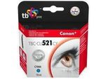 Cartuccia D'inchiostro Tb Compat. Con Canon CLI-521C 100% Nuovo
