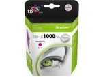 Cartuccia D'inchiostro Tb Compat. Con Brother LC1000M 100% N