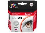 Cartuccia D'inchiostro Tb Compat. Con Canon CLI-521M 100% Nuovo