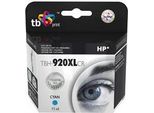 Tb Print Ink Hp Oj 6500 Cyan Remanufactured TBH-920XLCR