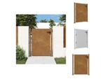 Vidaxl Cancello Da Giardino 105X155 Cm In Acciaio Corten - Cancelli Da Giardino