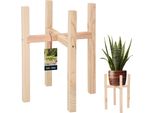 Kotarbau® Portafiori In Legno Croce Naturale 29 X 29 X 38 Cm Porta Piante In Legno Porta Fiori Porta Piante Porta Vasi Da Fiori Per Interni Porta Vasi Da Fiori Scaffale Porta Vasi Da Fiori Legno