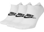 Nike Sportswear Everyday Essential NO-SHOW (3 Pairs) Nero L