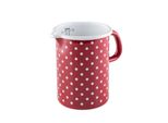 Misuratore Da Cucina Riess ⌀10Cm 1L Punti Smalto Rosso