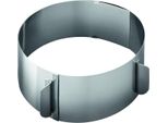 Telaio Da Forno Kelomat Regolabile Ø 16-30 Cm H: 8,5 Cm In Acciaio Inox Per Crostate, Quiche, Torte