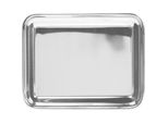 Pintinox Catering Tablett 18/10 Edelstahl, Mit Umgelegtem Rand, LäNge: 360 Mm