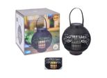 Progarden Lanterna Solare Con Candela Led Rattan Nero