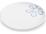 Gmundner Ceramics Pur Flamed Blue, Piatto Da Portata Coppa (Ø 25 Cm)