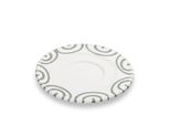 Ceramica Gmundner Grigio Fiammato, Piattino Cappuccino (Ø14Cm)