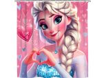 Tenda Multifunzionale Di Design 180X180 Cm - Frozen/Elsa E L'amore