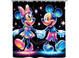 Tenda Multifunzionale Di Design 180X180 Cm - Topolino E Minnie/Ologramma