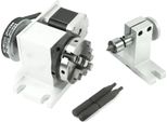 Asse Rotativo Cnc, 4 Mandrini, Dispositivo Di Serraggio Di Alta Precisione, 4 Ganasce K12-65
