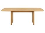 Esstisch Actona Group "Christo", Braun (Eiche), B:220Cm H:75Cm T:105Cm, Tische, Esstisch, Rechteckig, Eichenfurnier Lackiert, Lamellenfuß, B: 220 Cm