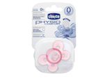 Chicco Physio Comfort Succhietto In Silicone, Rosa, 0M +