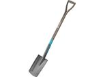Gardena 17000-20 Pala/Scarpa Pala Per Drenaggio Acciaio Nero